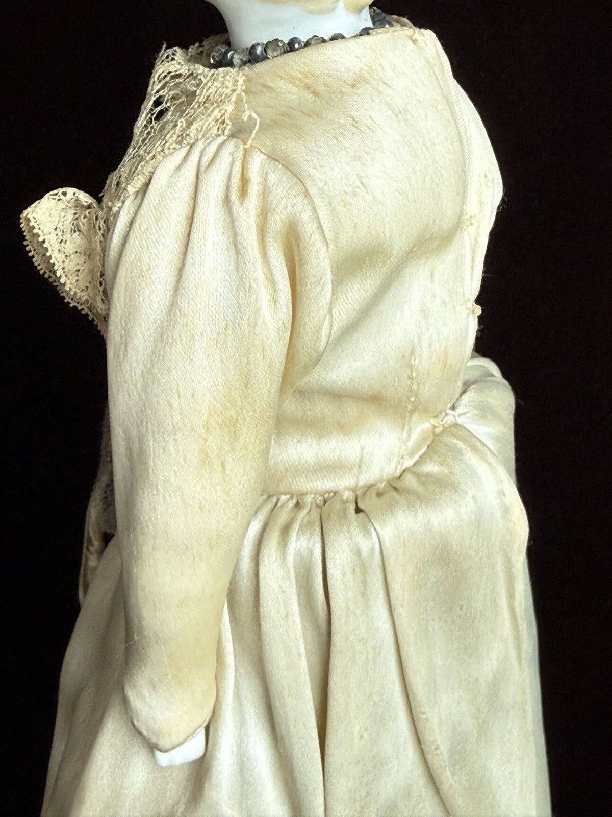 Antique 14” Made in Japan China Shoulder Head Bride Doll