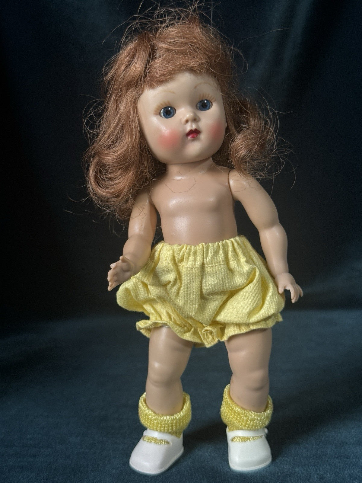 Vintage 1950’s Vogue Ginny Doll Yellow Dress