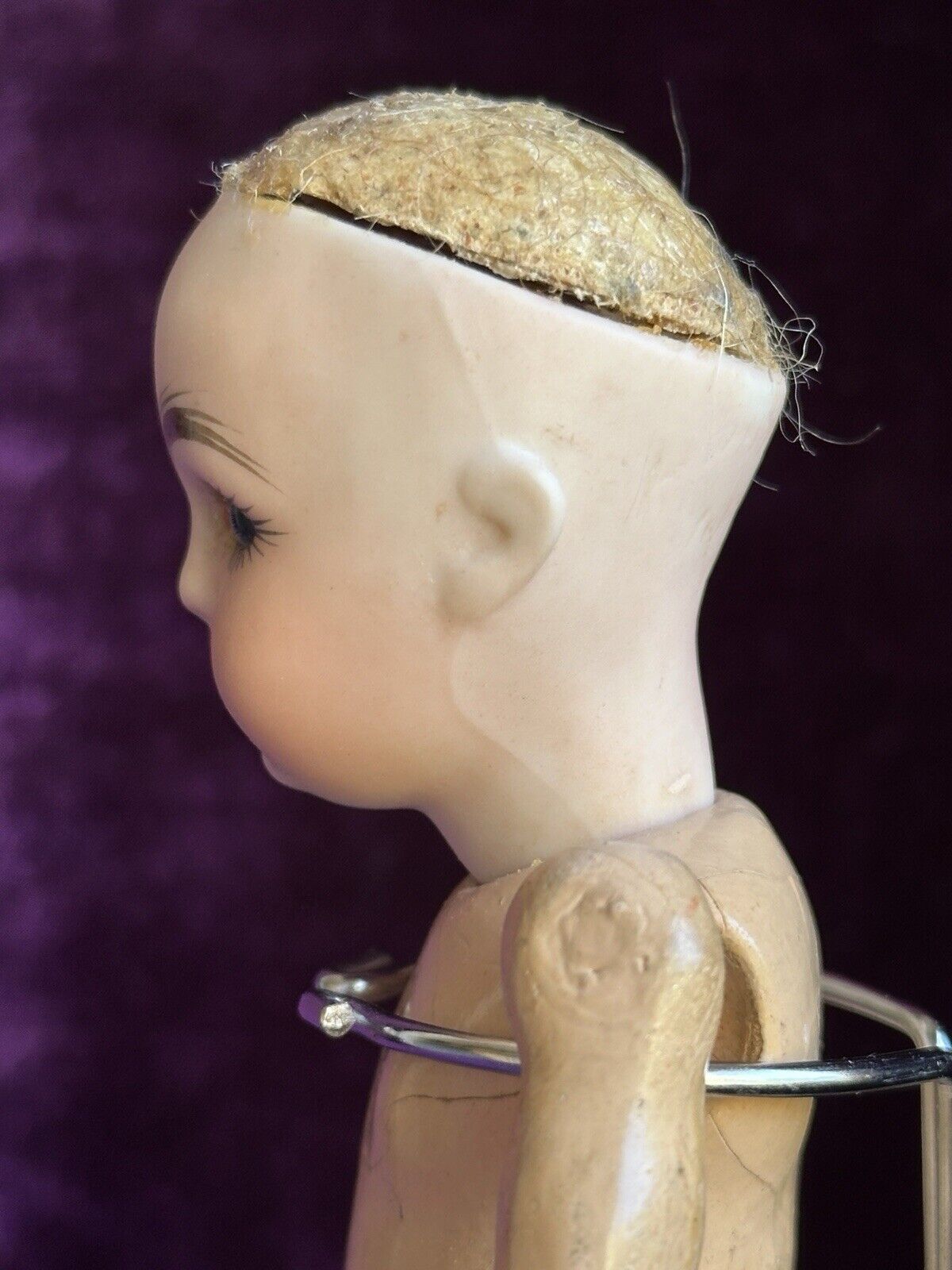 Rare Tiny 6.75” Kestner 149 Bisque Head Composition Body Doll
