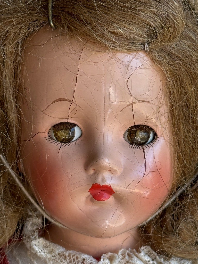 Vintage Effanbee 14" Composition Suzanne Doll with Original Tag