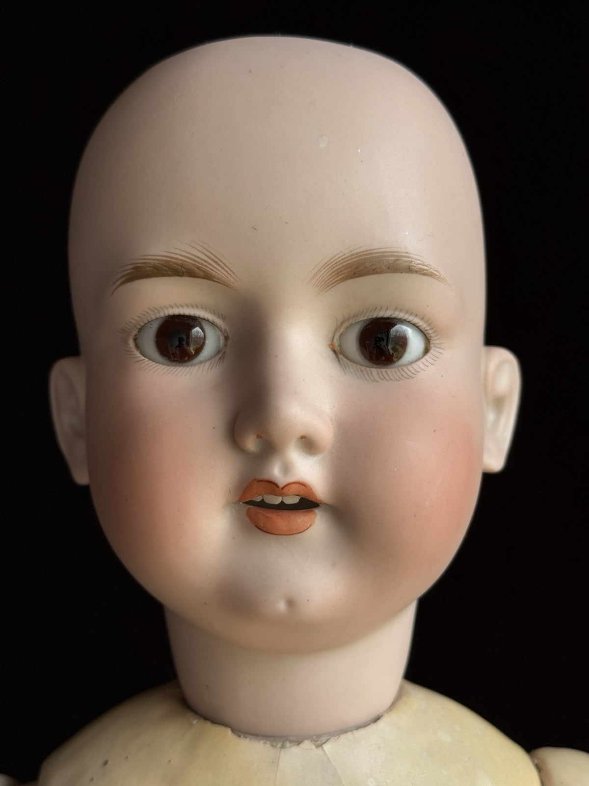Antique German 28.5” Armand Marseille 390 Bisque Head Doll