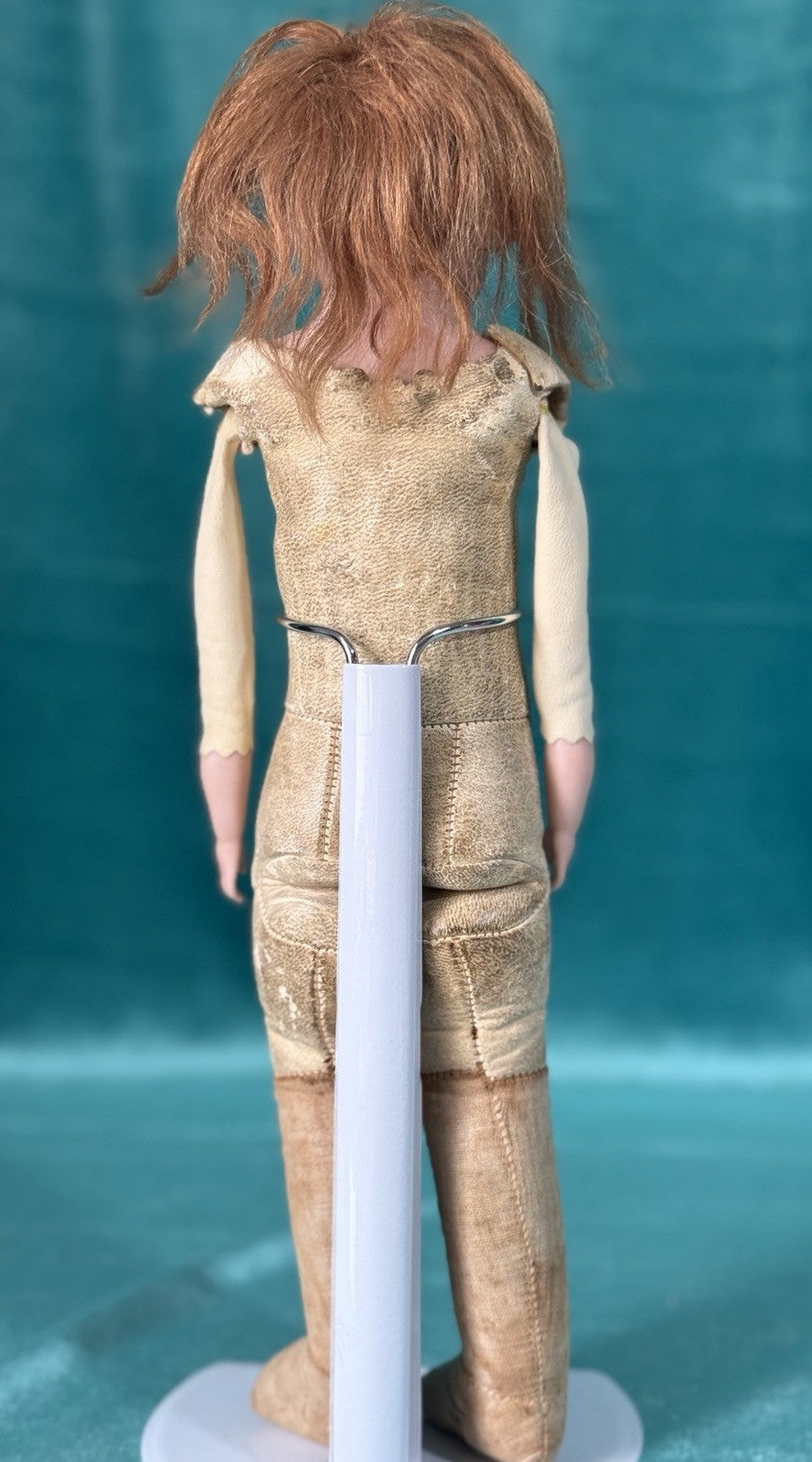 Lot Of 3 Small Antique German Bisque Head Dolls