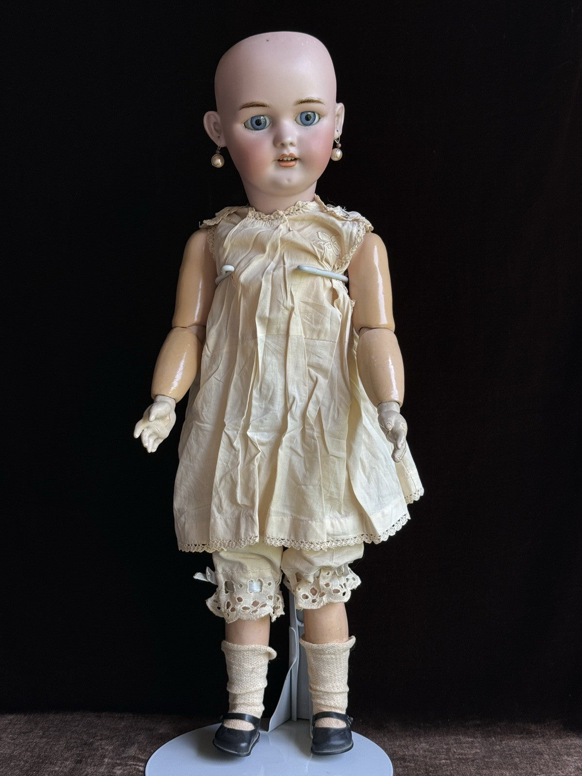 Antique German 22” Simon Halbig Dep 1079 Bisque Head Doll