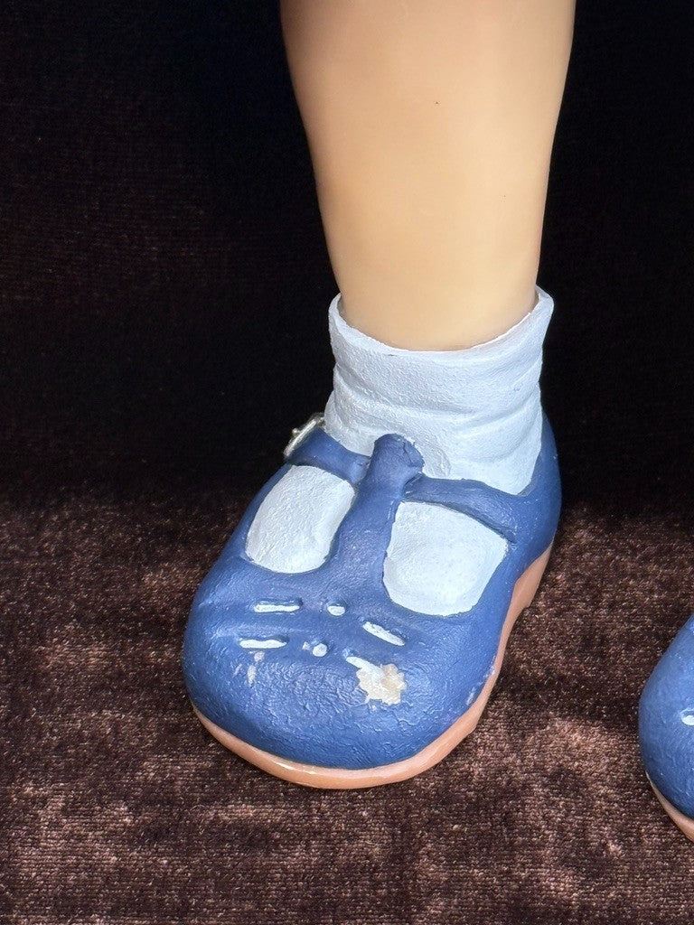 OOAK 18" Artist Carol Trobe Sculpted Polymer Clay Girl Doll