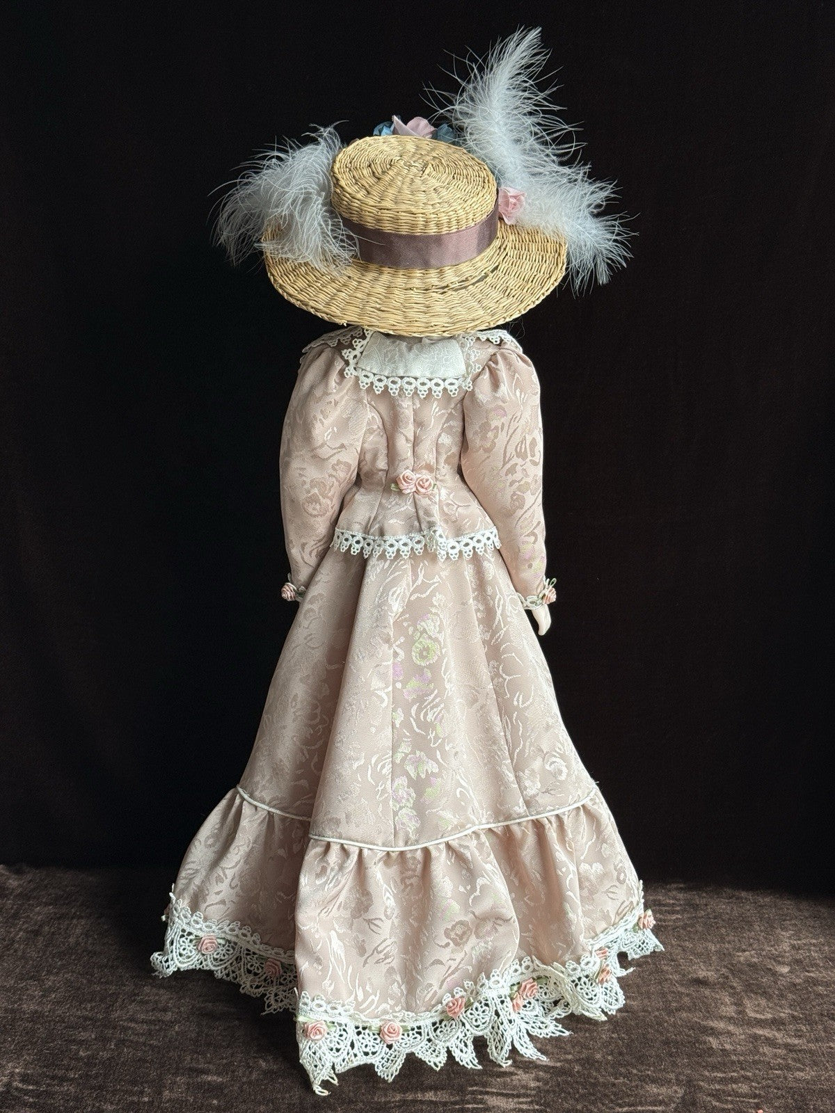 Very Rare Compo 21” Reproduction of Antique Simon Halbig 1388 Lady Fashion Doll