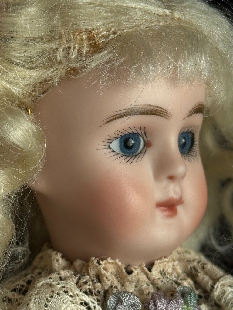 OOAK Darlene Lane 6.25” Repro of Antique German Kestner 208 Mignonette Doll
