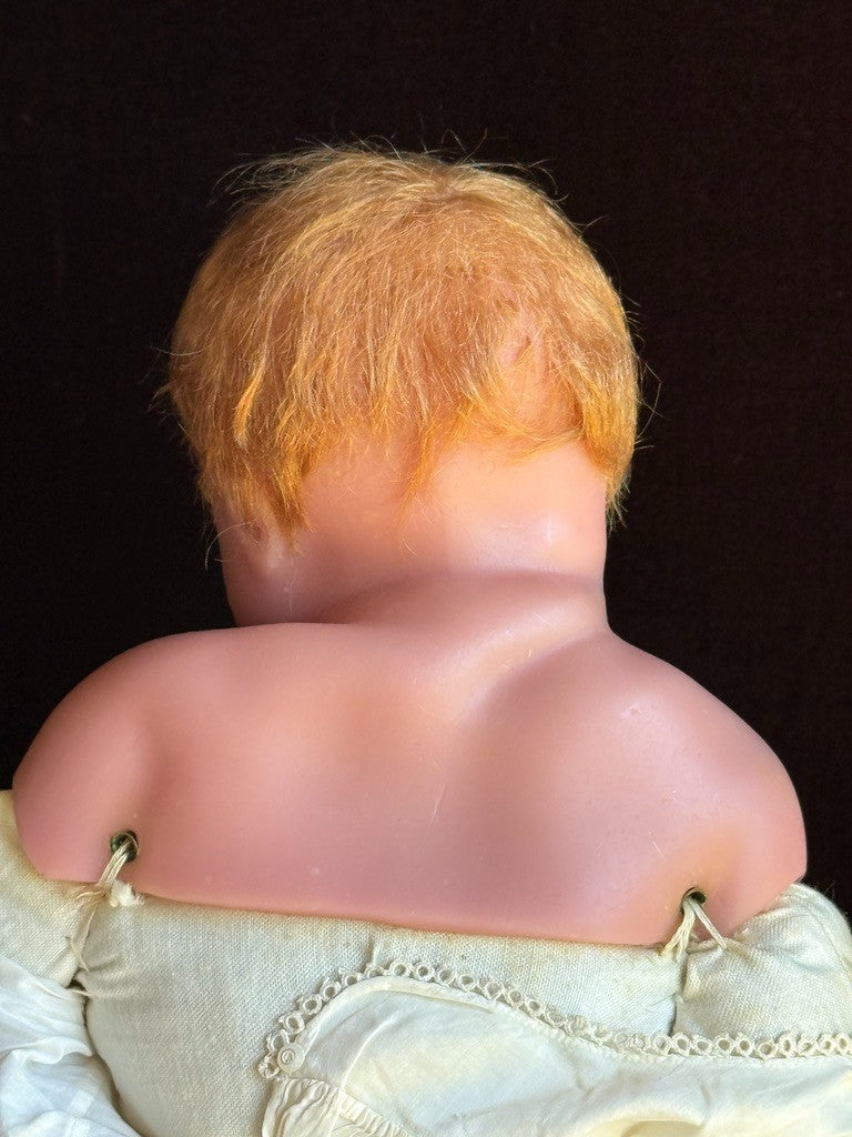 Antique English 21" Pierotti Poured Wax Doll