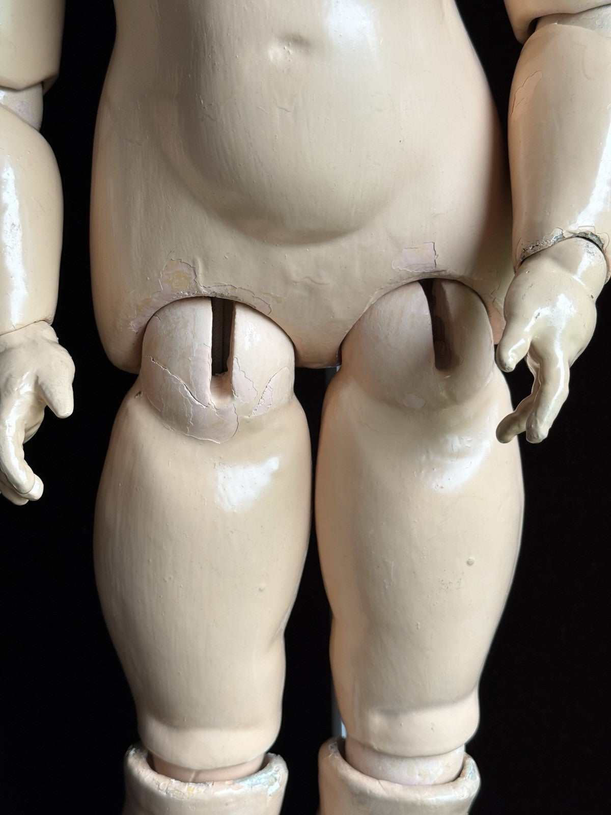 Large Antique German 27” Armand Marseille 390 Bisque Head Doll