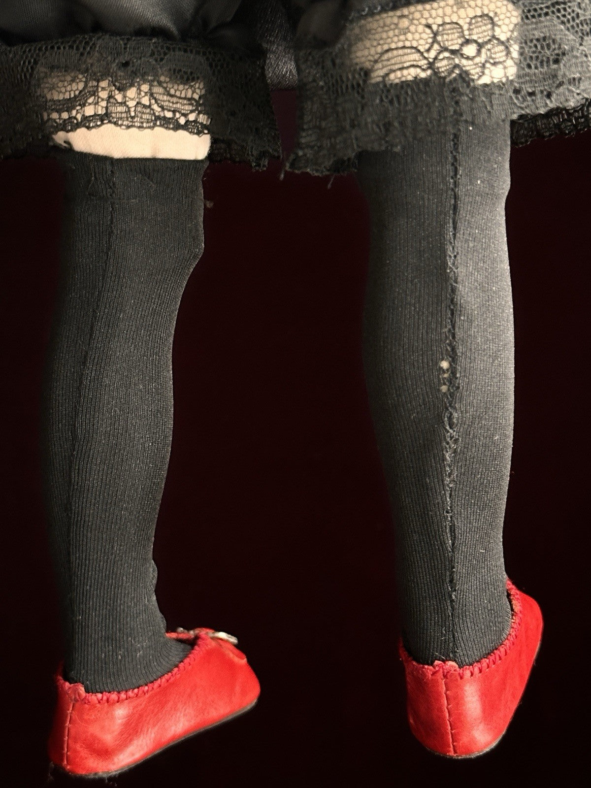 Collectible French Heloise 21.5” Resin/Cloth Doll