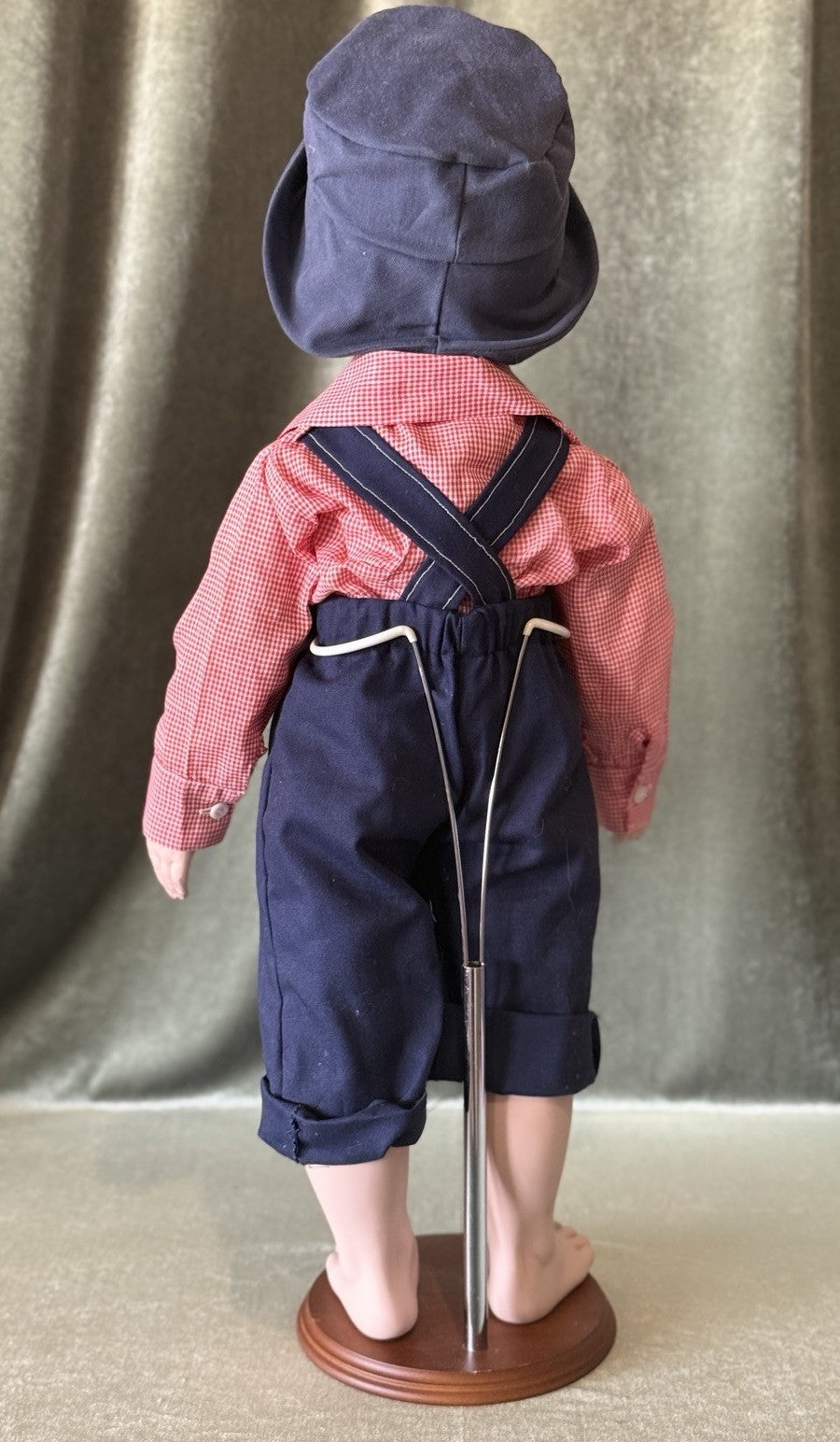 Artist Reproduction Of Porcelain 26” Doll “Tom Sawyer” by Donna Rubert Mold