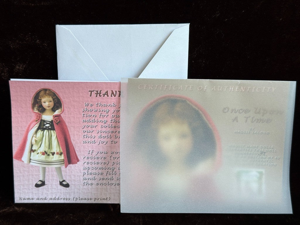 Maggie Iacono 15" Once Upon a Time Little Red Riding Hood New in Box LE 60