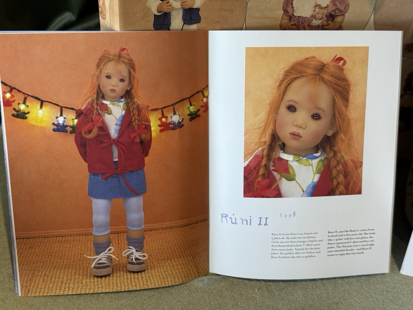 Vinyl Annette Himstedt 26” Doll “Runi II” 1998 Box/COA/Ribbon