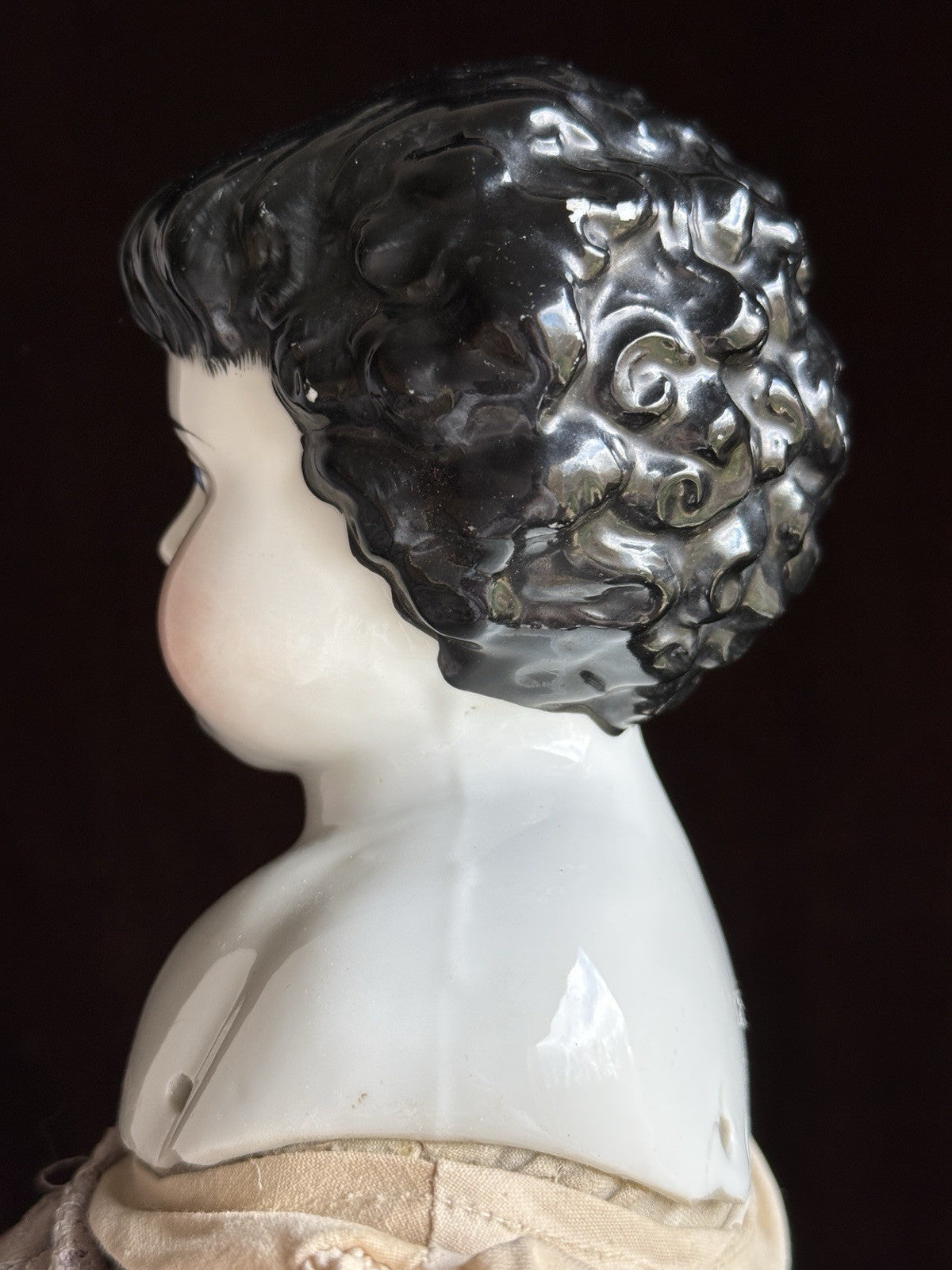 Antique German 23” ABG Alt Beck Gottschalck 1000 Highland Mary China Head Doll