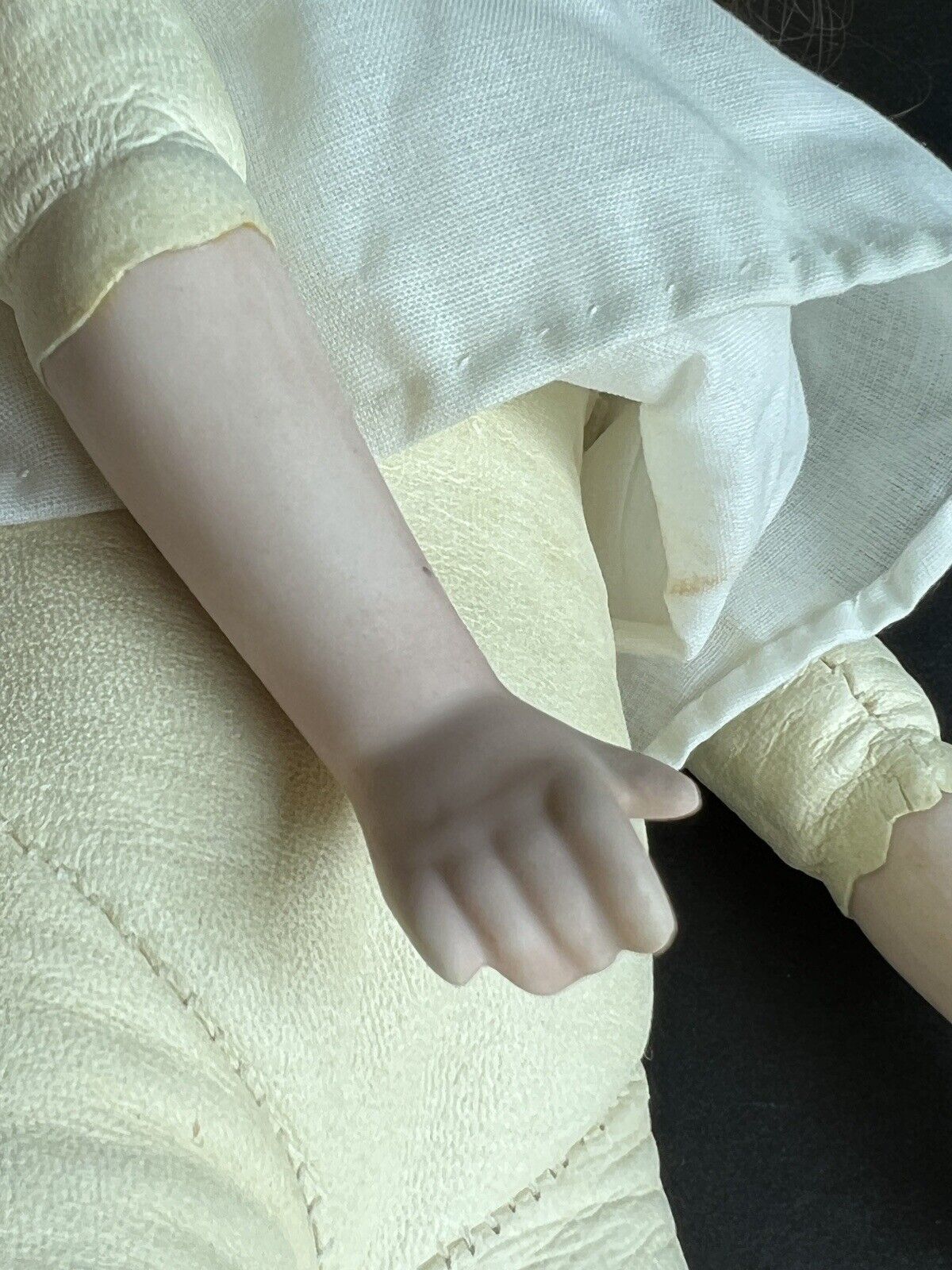 Antique German 13” Cuno & Otto Dressel COD 93-A DEP Bisque Shoulder Head Doll