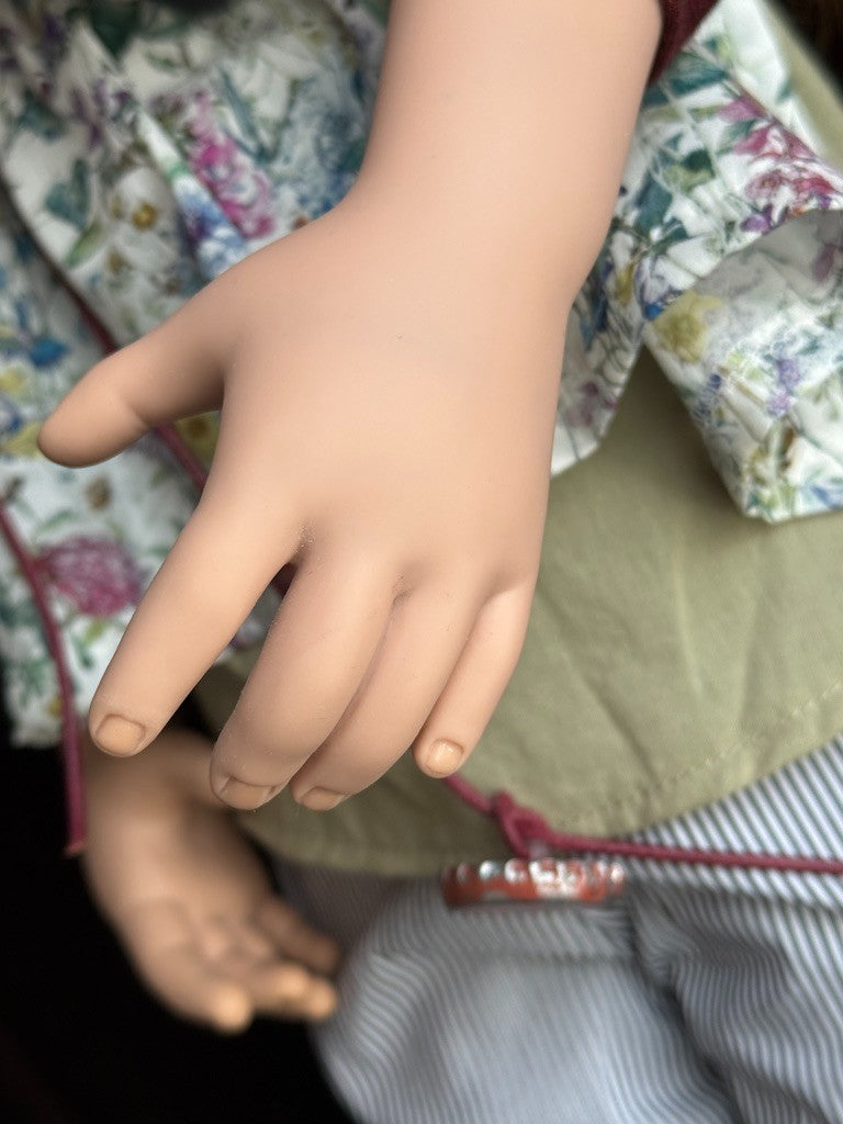 Rare Large Lifelike Zwergnase 29.5” Vinyl Heikedine Doll 2018 LE 75 Box and Tag