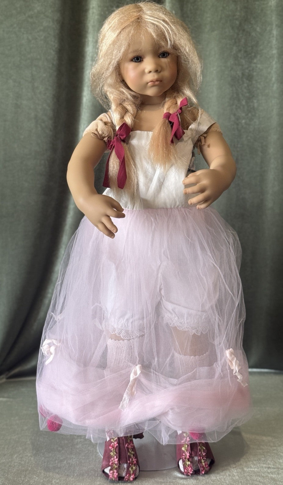 Collectible Vinyl Annette Himstedt 32” Doll “Mascha” Limited Edition 277