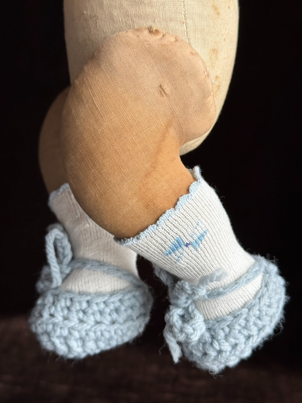 Early Original Horsman 12" Composition Cloth Campbell Kid Doll