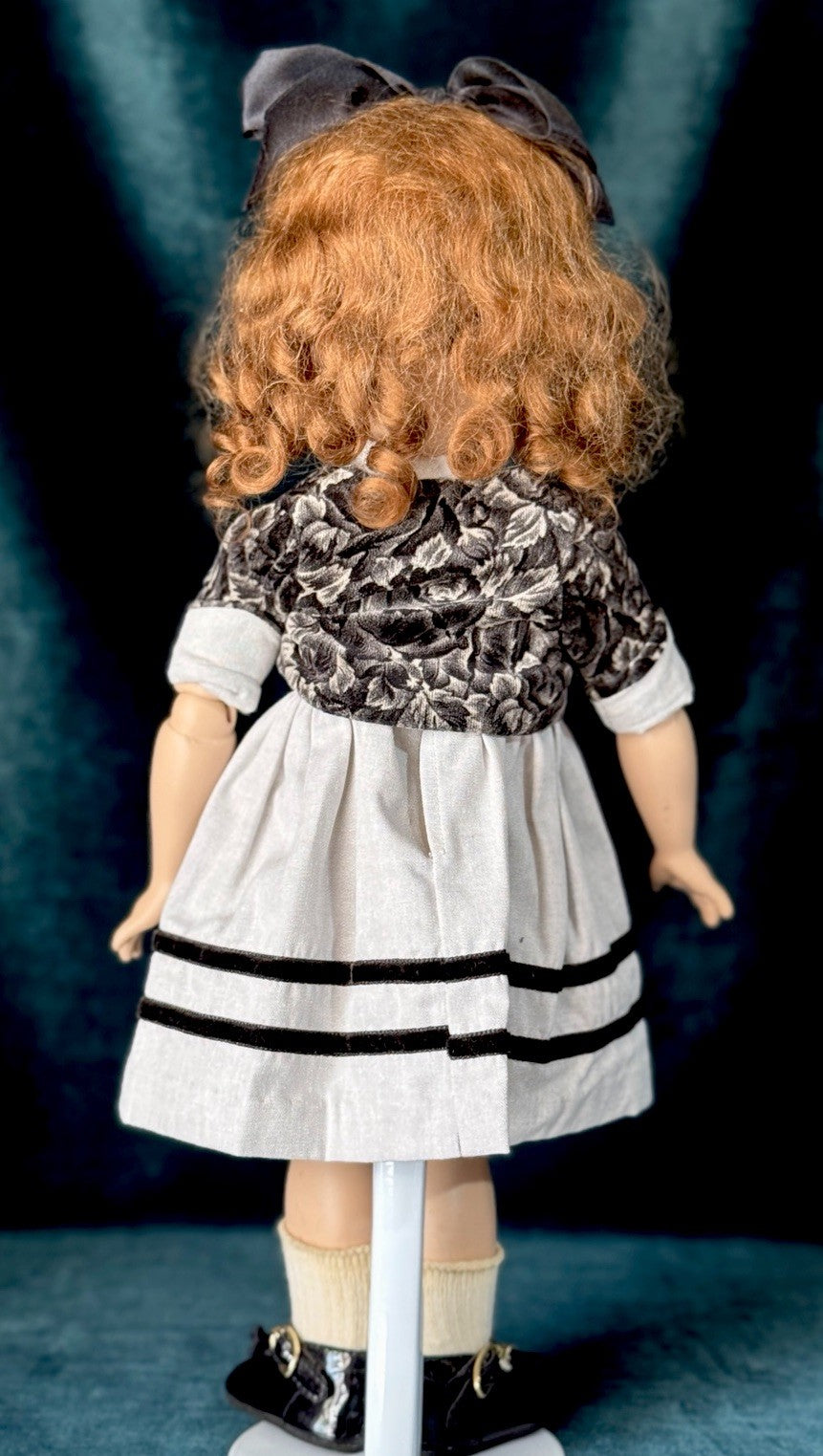 Rare Reproduction of Antique Simon Halbig 151 Smiling Character 15” Doll