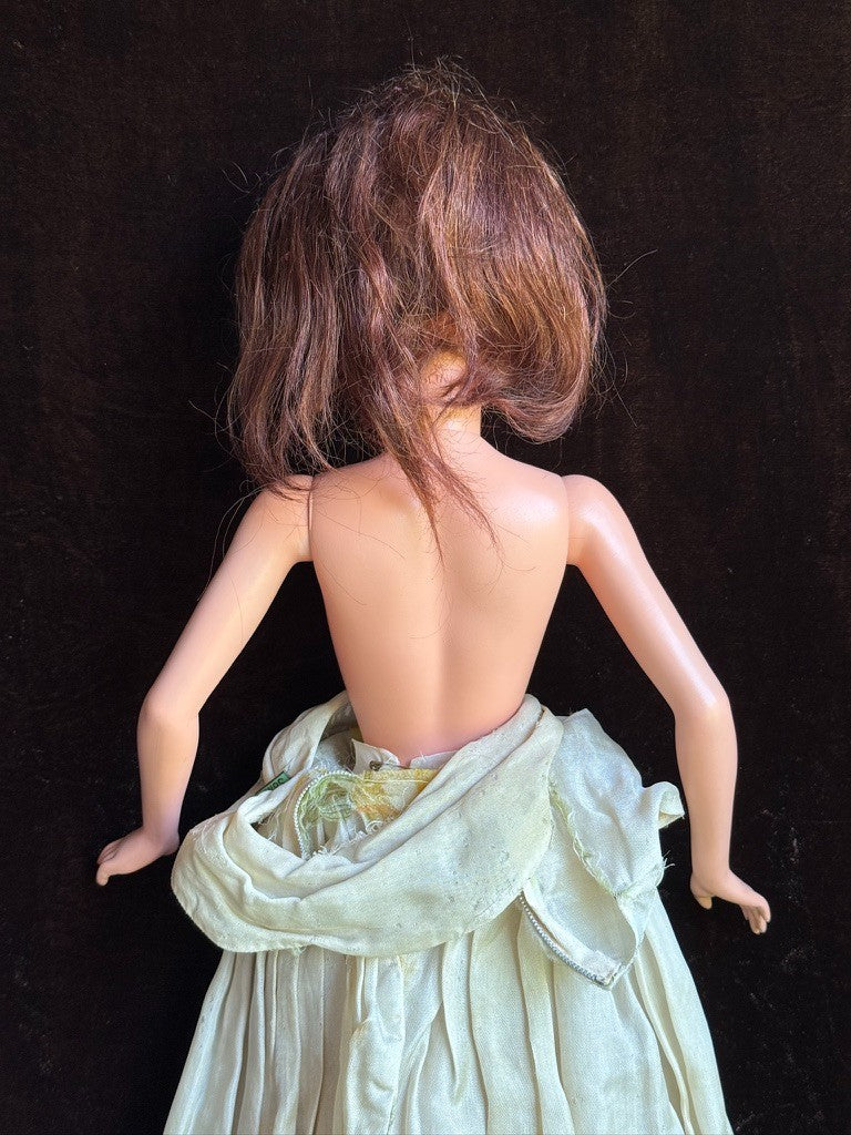Rare Vintage Italian 25.5" Ottolini Sonia Flirty Eyes Plastic Fashion Doll