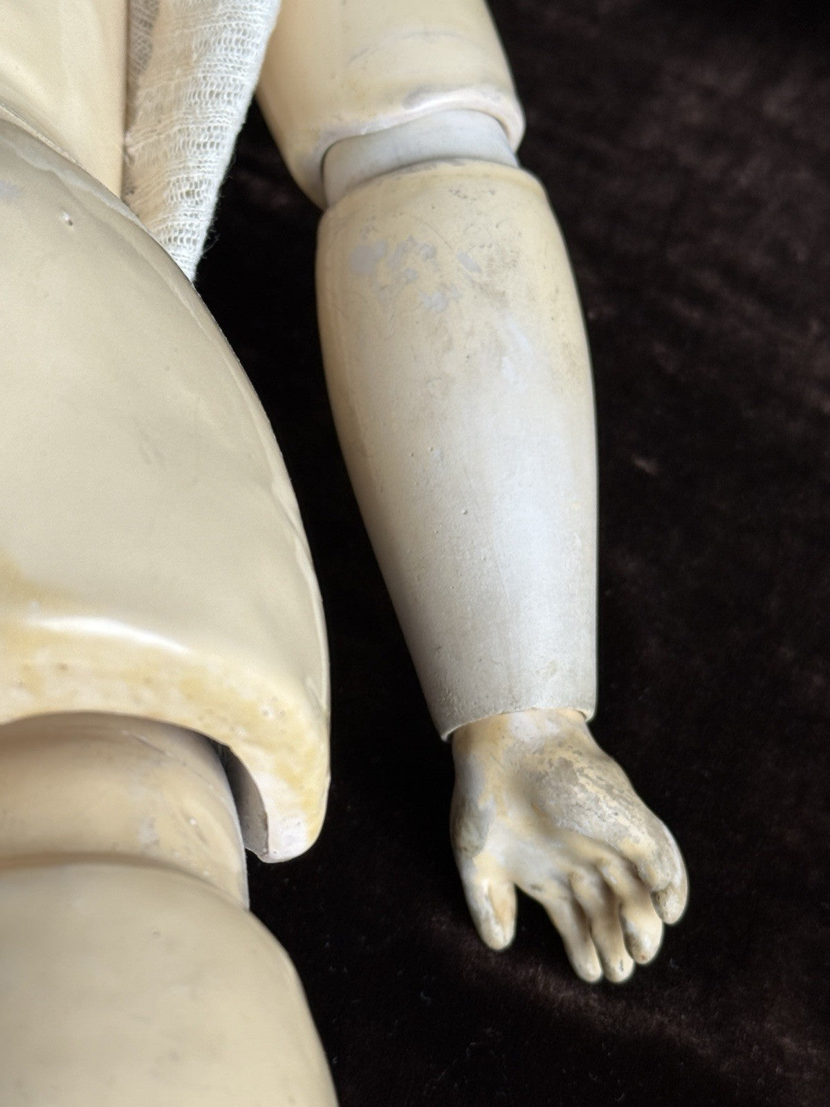 Antique German 24” Adolf Wislizenus 101 My Sweetheart Bisque Head Doll