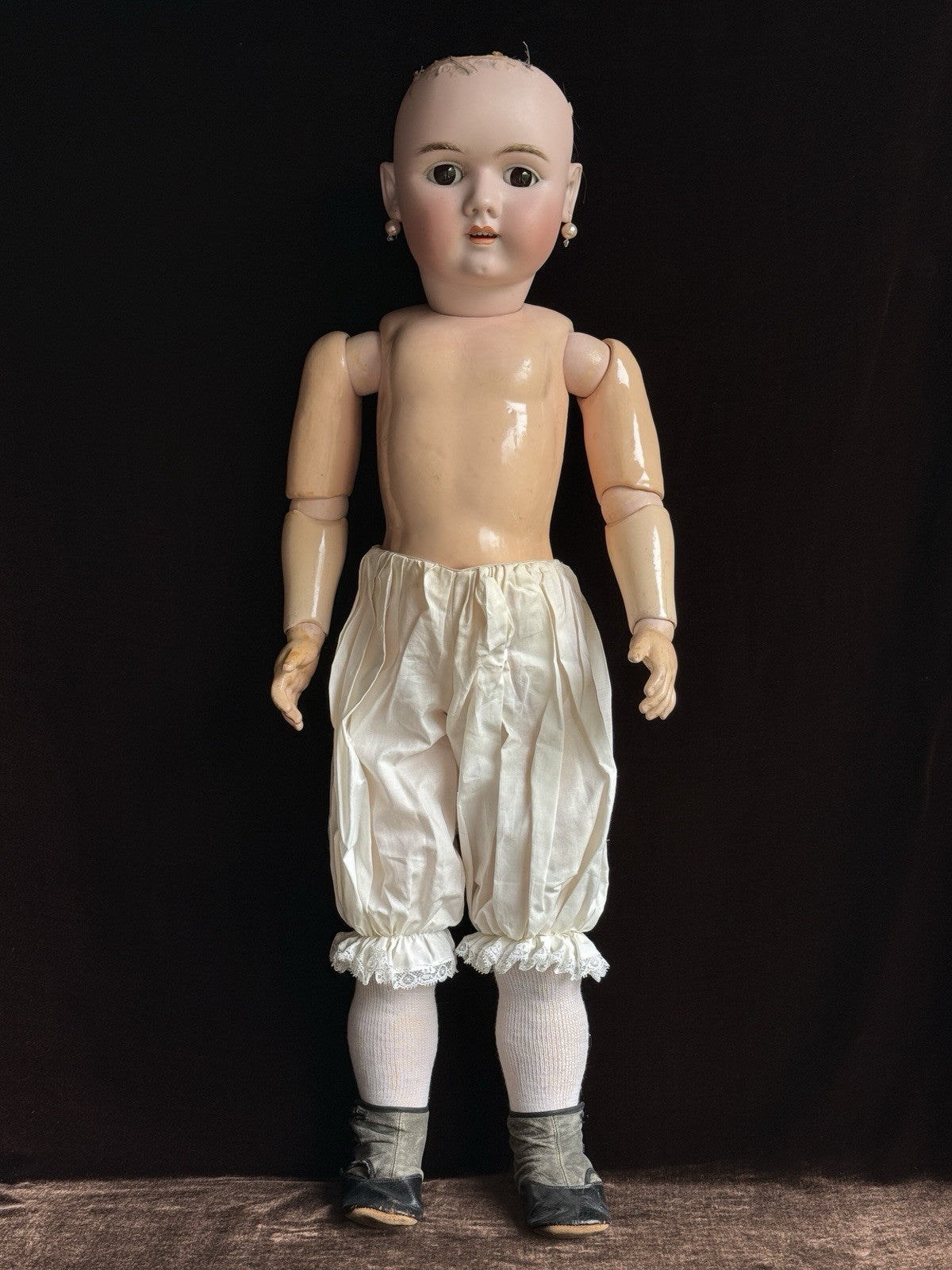 Antique German 30” Heinrich Handwerck 109 Dep Bisque Head Doll