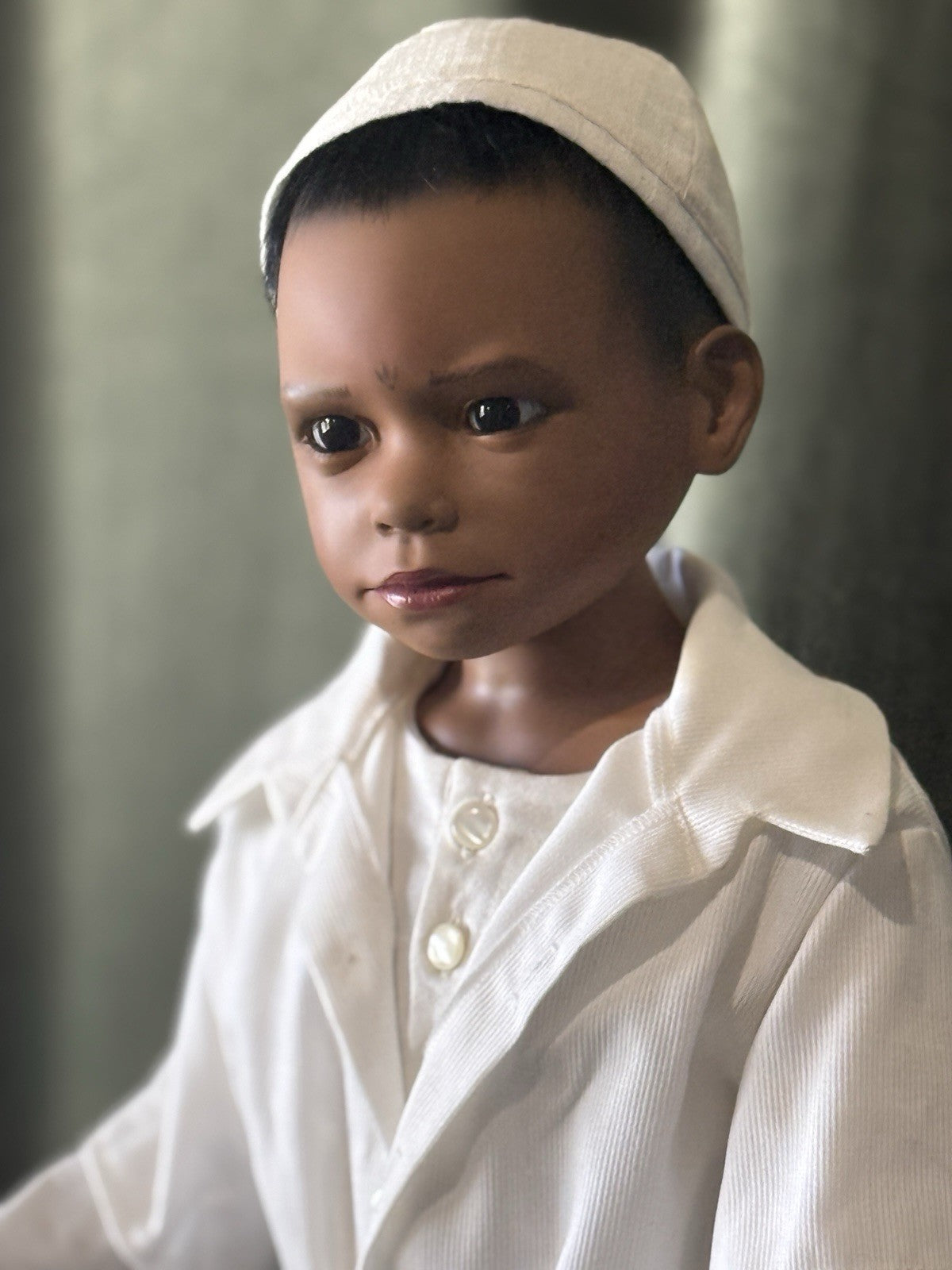Rare Collectible German Gotz Artist Philip Heath Vinyl 31.5” Doll “Rash” Tag/COA