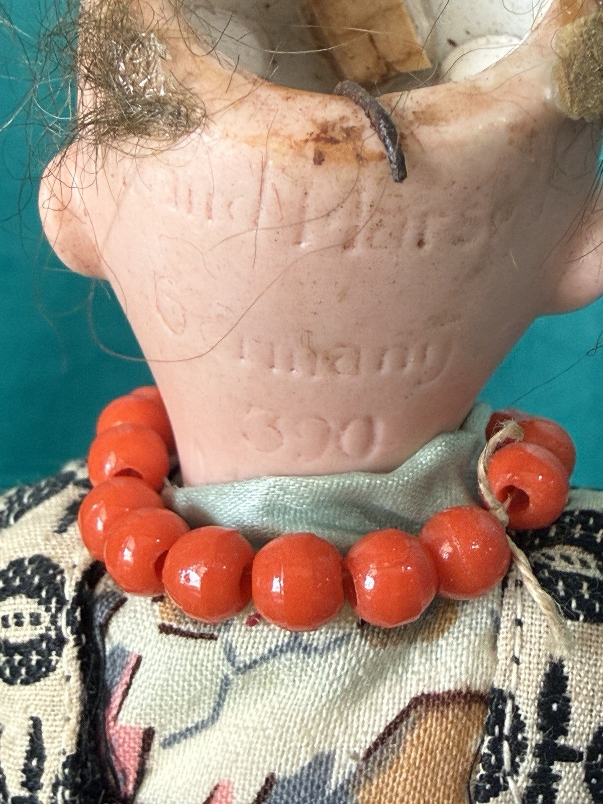 Lot of 2 Antique German Armand Marseille 390 Bisque Head Dolls