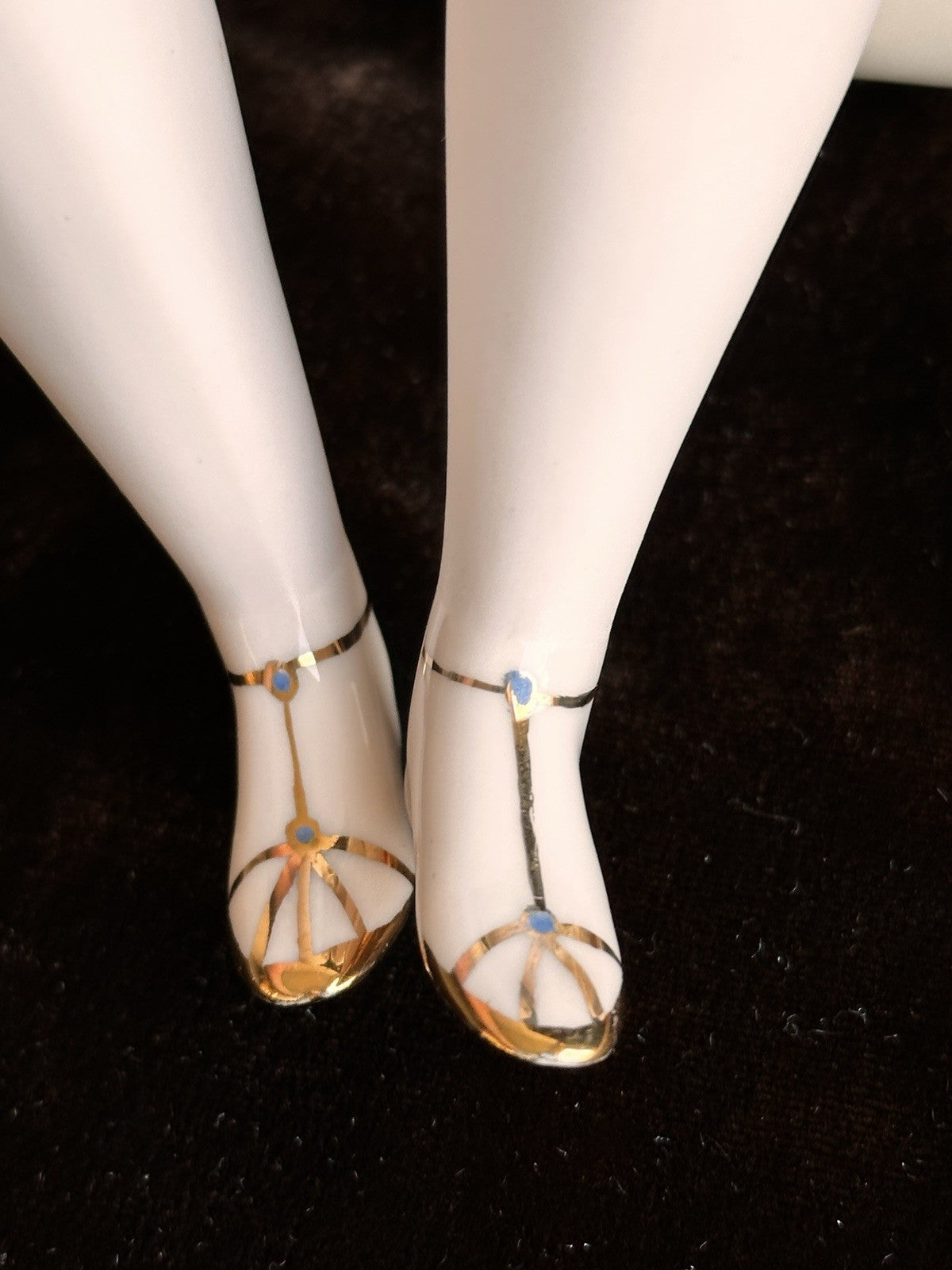 Vintage Porcelain 17” Signed Emma Clear Parian China Doll