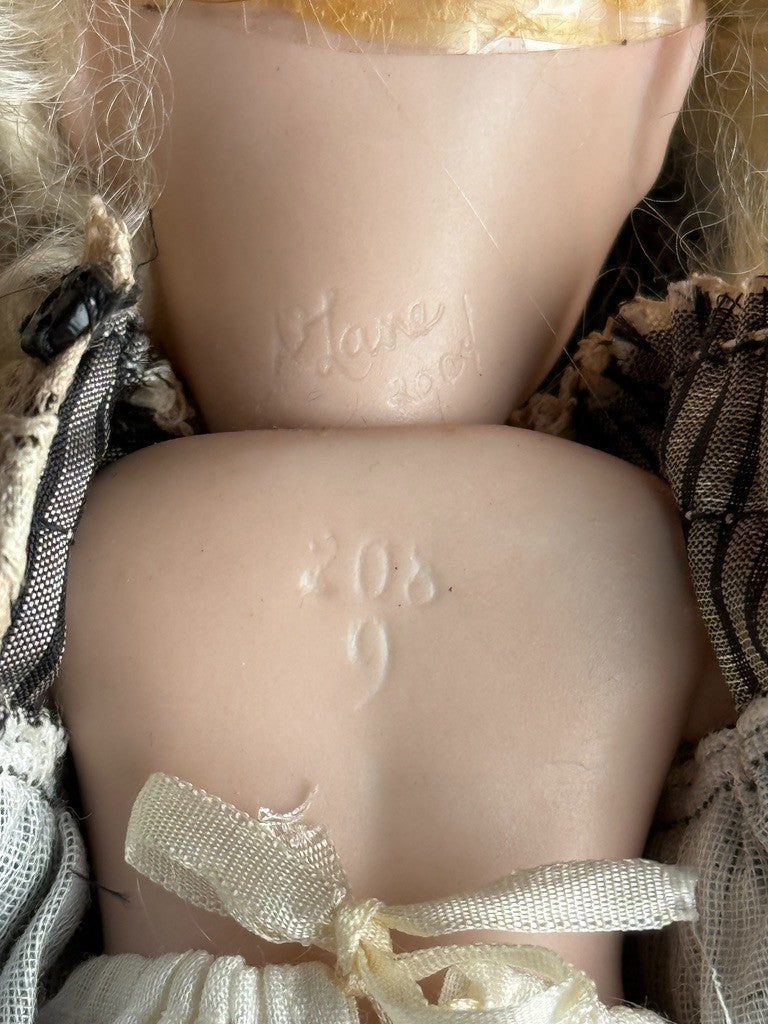 OOAK Darlene Lane 6.25” Repro of Antique German Kestner 208 Mignonette Doll