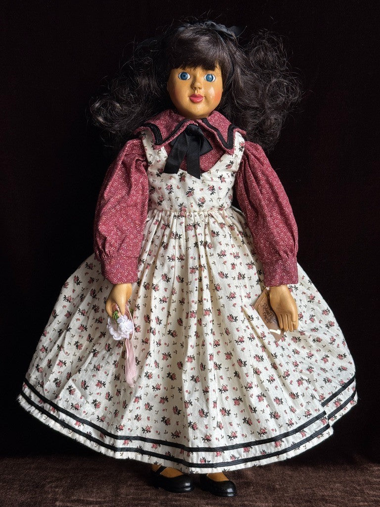 Collectible Robert Raikes 18” Wooden Morning Meadow Abigail Doll