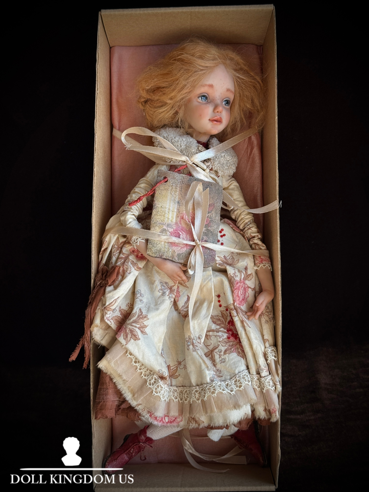 OOAK Russian Artist 21" Oplakanska Helena Olivia Doll in Box with Tag