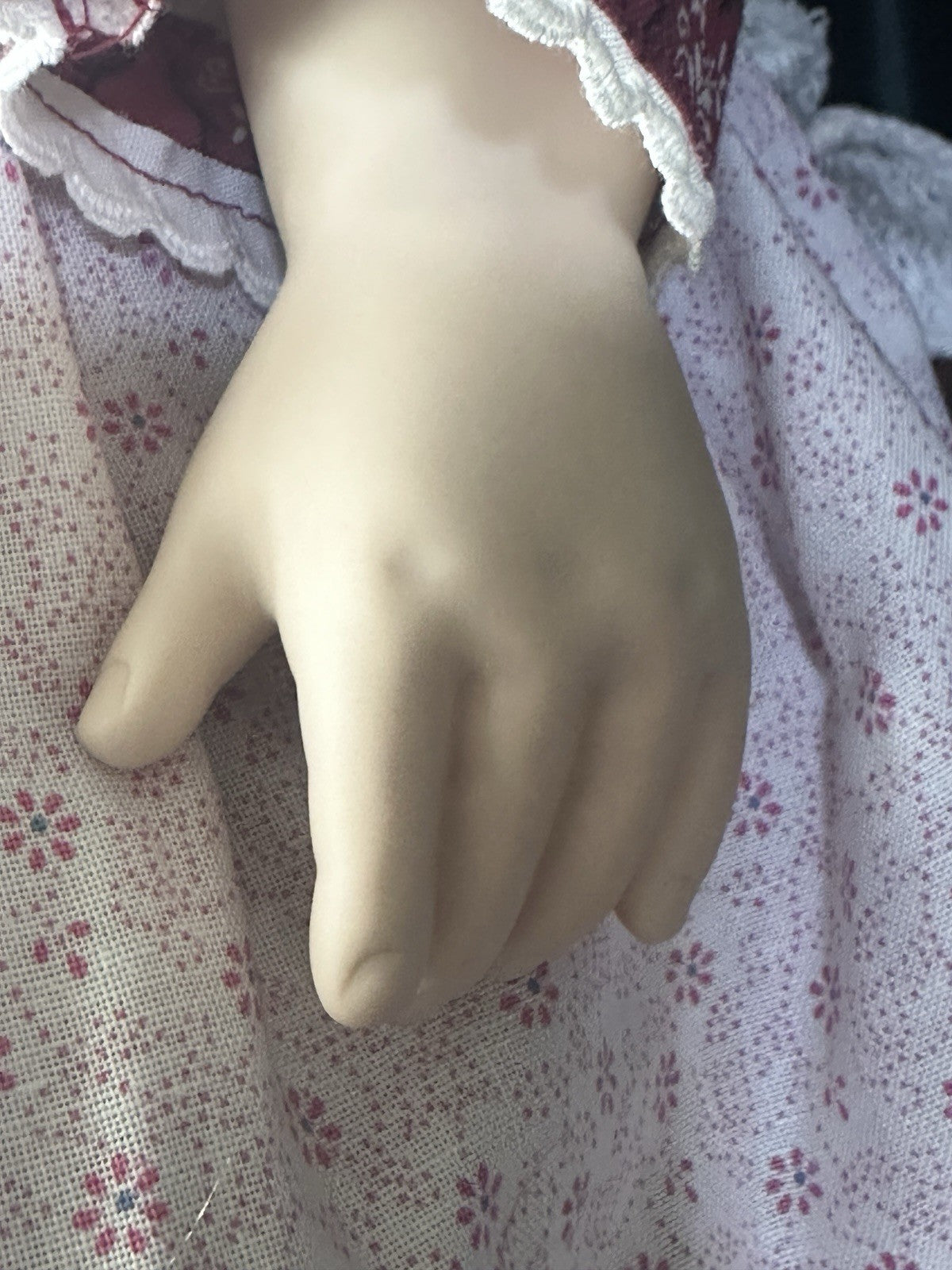 Rare Collectible Artist 24” Porcelain Doll “Rosele” by Ruth Treffeisen LE 50 COA