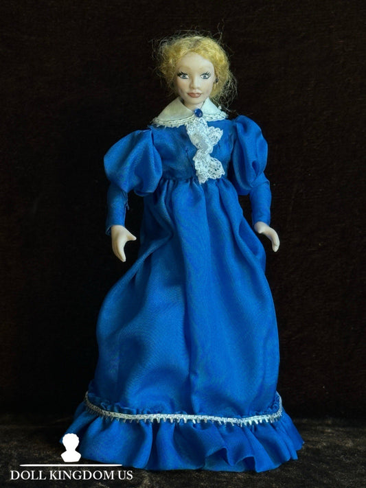 Miniature Artist Dollhouse 1:12 Lady Character Doll