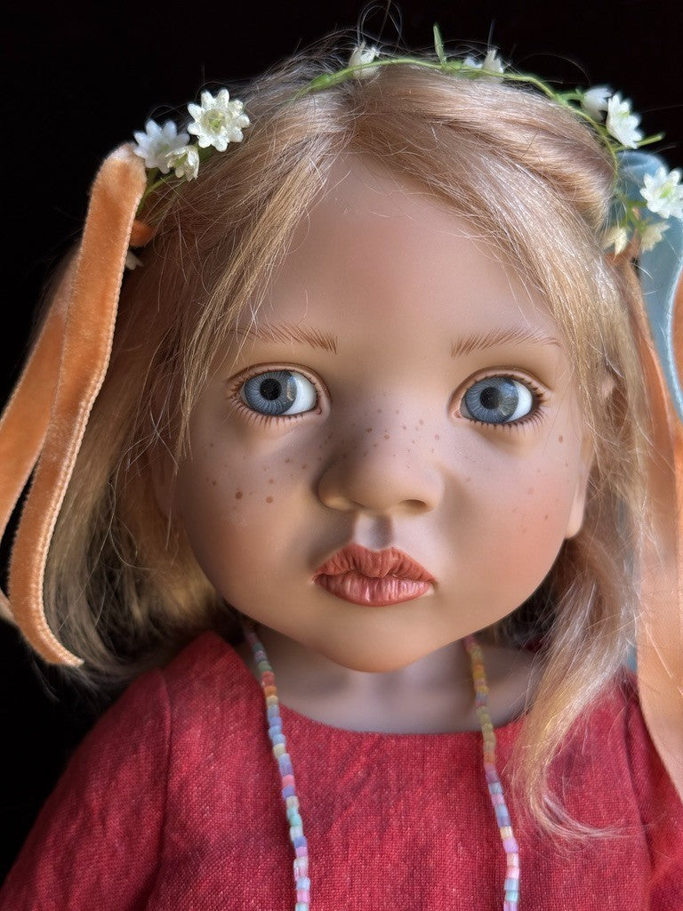 Rare Lifelike Zwergnase 22” Vinyl Irmi Doll 2005 LE 50 with Tag and Box