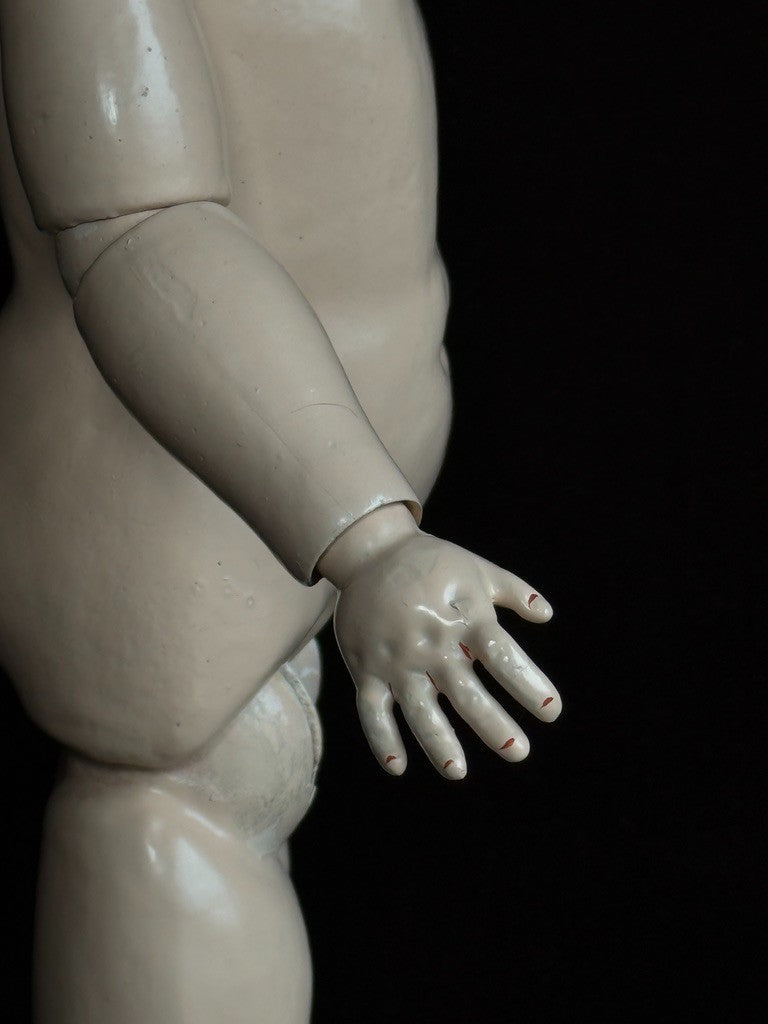 Antique German 17” Kestner JDK 260 Bisque Head Toddler Doll