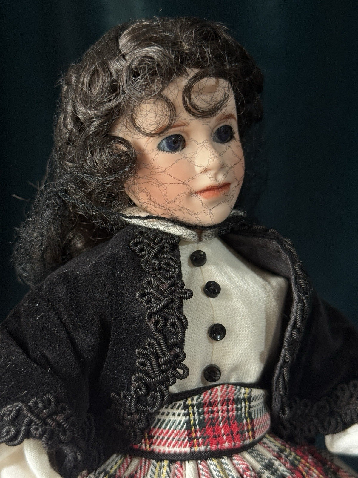 MIB Wendy Lawton “Miss Jo March” Wooden and Porcelain 14” Doll LE 175 COA/Tag