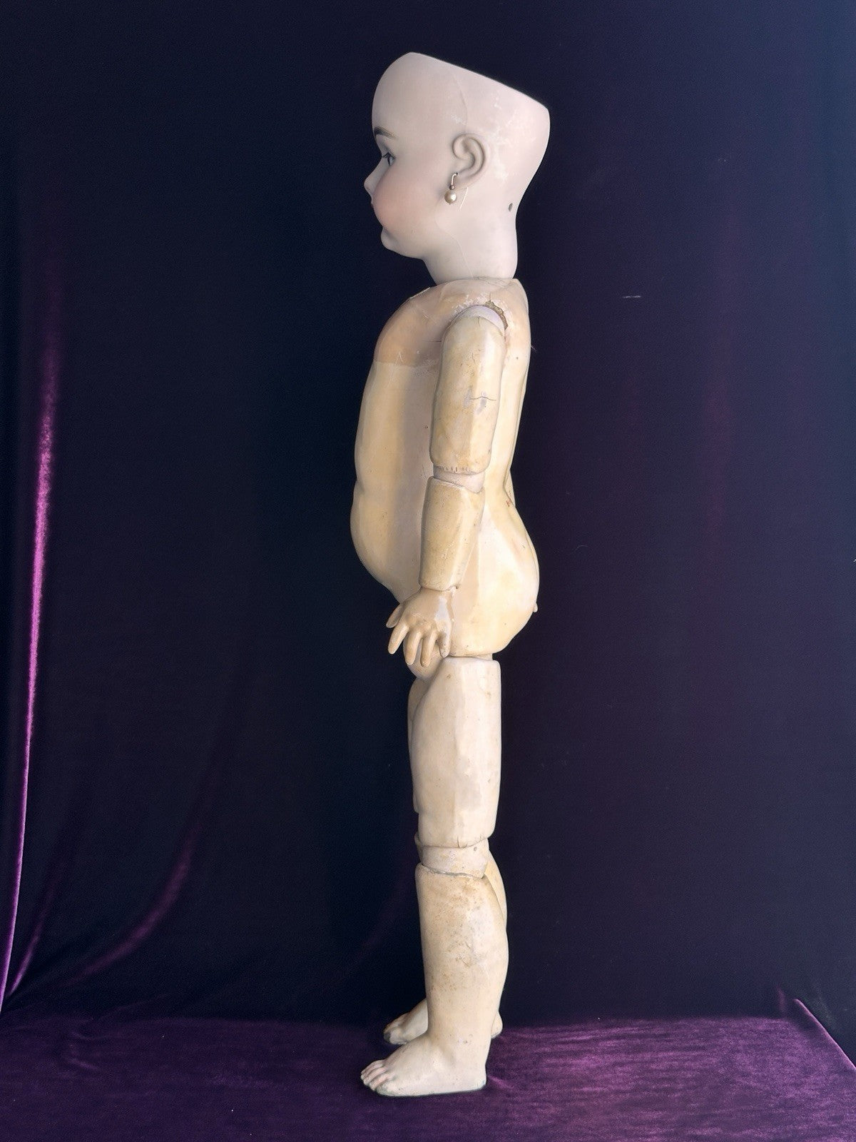 Antique German 30” Heinrich  Handwerck 109 Bisque Head Doll