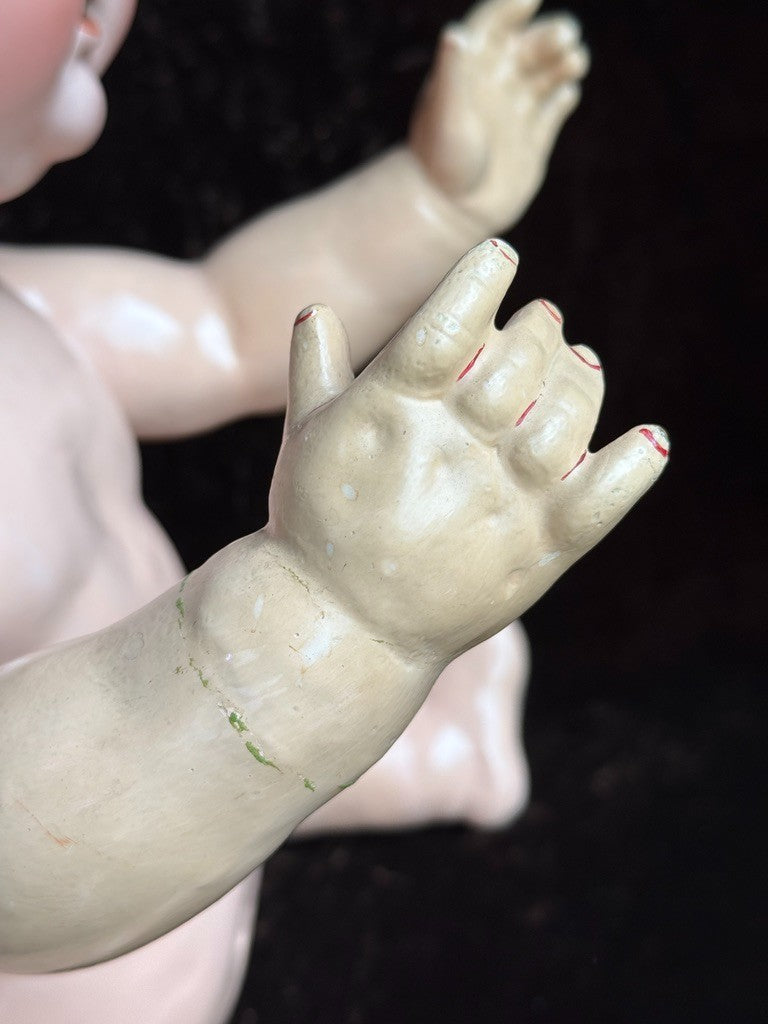Antique German 22" Simon & Halbig Kammer & Reinhardt 126 Bisque Head Baby Doll