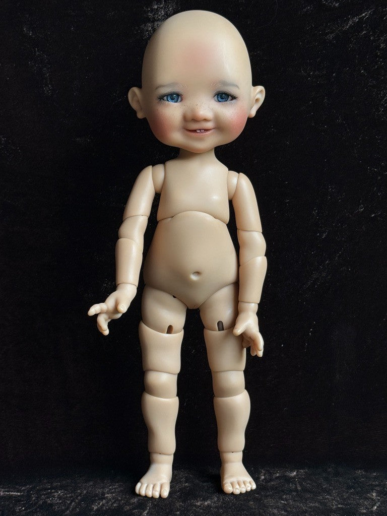 Meadow Dumplings Giggi 12" BJD Honey/Sunkissed Resin Full Set Doll