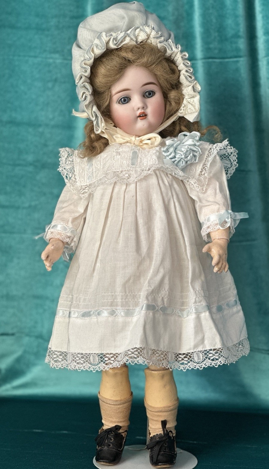 Antique German Max Handwerck Bisque Head 17” Doll Mold 421