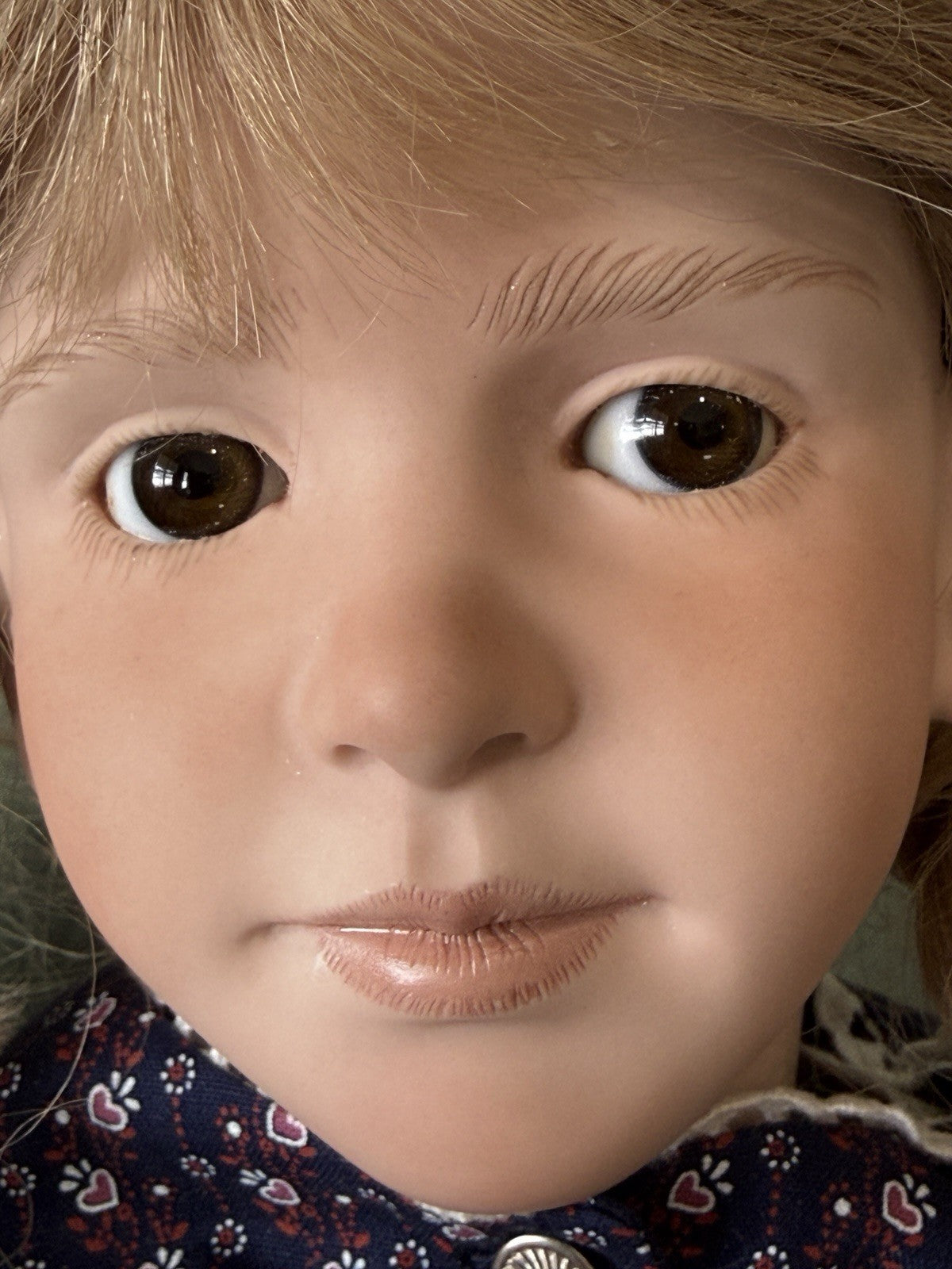 Collectible Artist 32” Porcelain Doll “Lies’l” by Ruth Treffeisen LE 4/50 COA