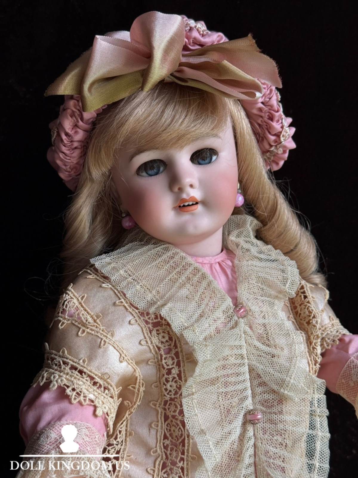 Antique German French 19 Tete Jumeau Simon Halbig Dep Bisque Head Doll