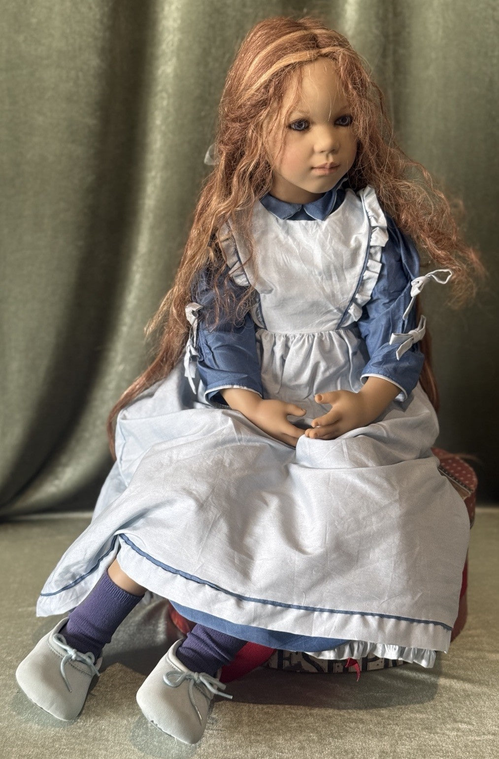 Vinyl Annette Himstedt 31” Doll “Krissi 1” Limited Edition 2 Year Production