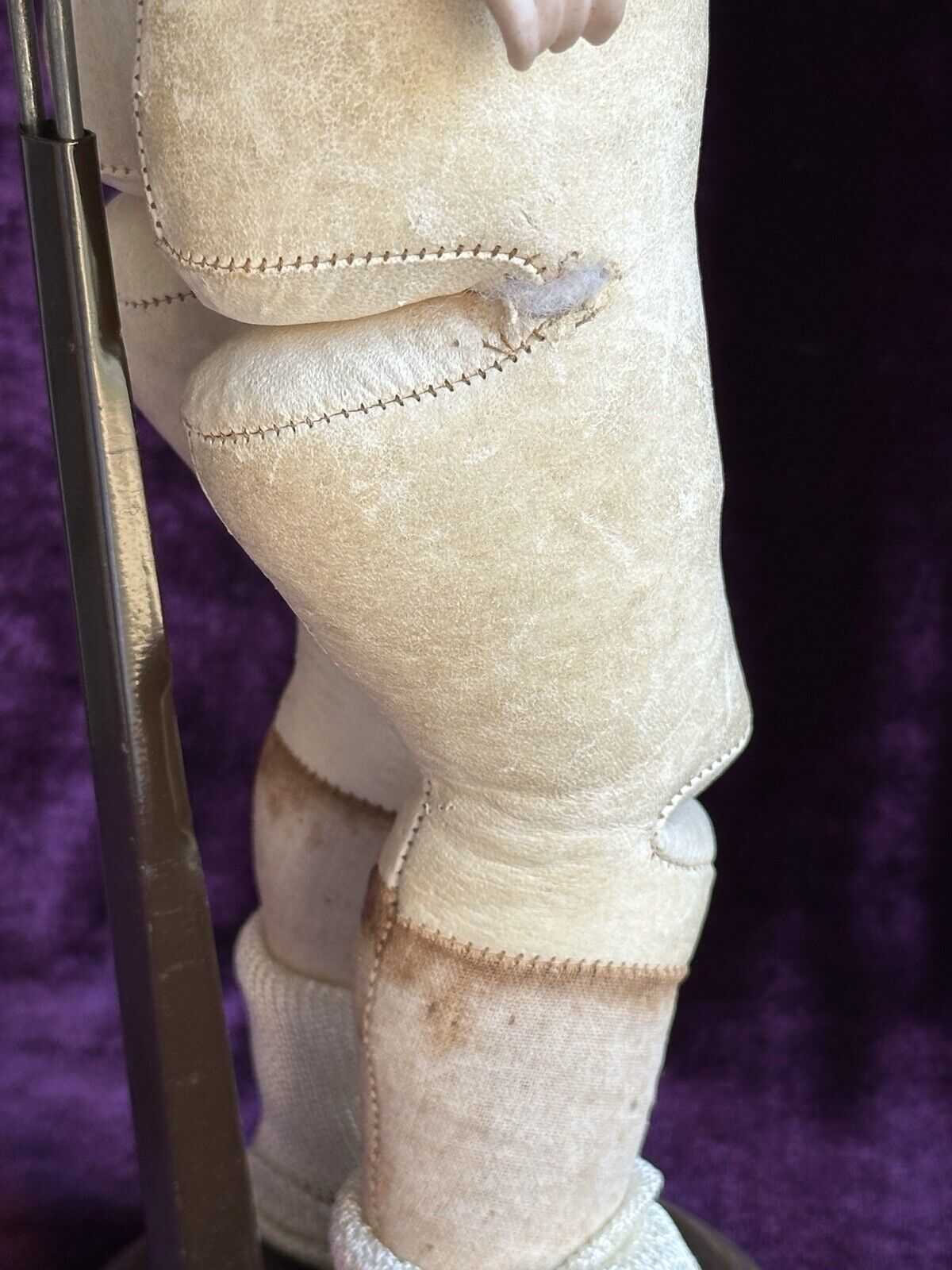 Antique German 17.5” Simon Halbig 1040 Dep Bisque Shoulder Head Doll