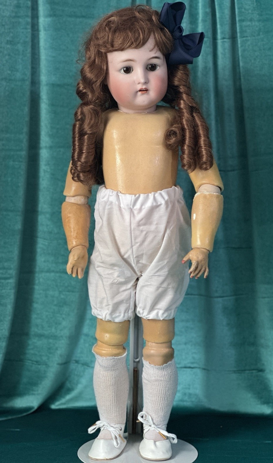 Antique German Kammer & Reinhardt Simon Halbig 28” Doll Bisque Head Comp Body