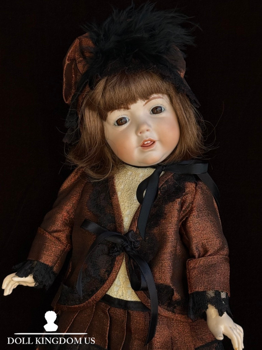 Vintage 16” Porcelain Repro. of Antique German Kestner JDK 237 Hilda Doll