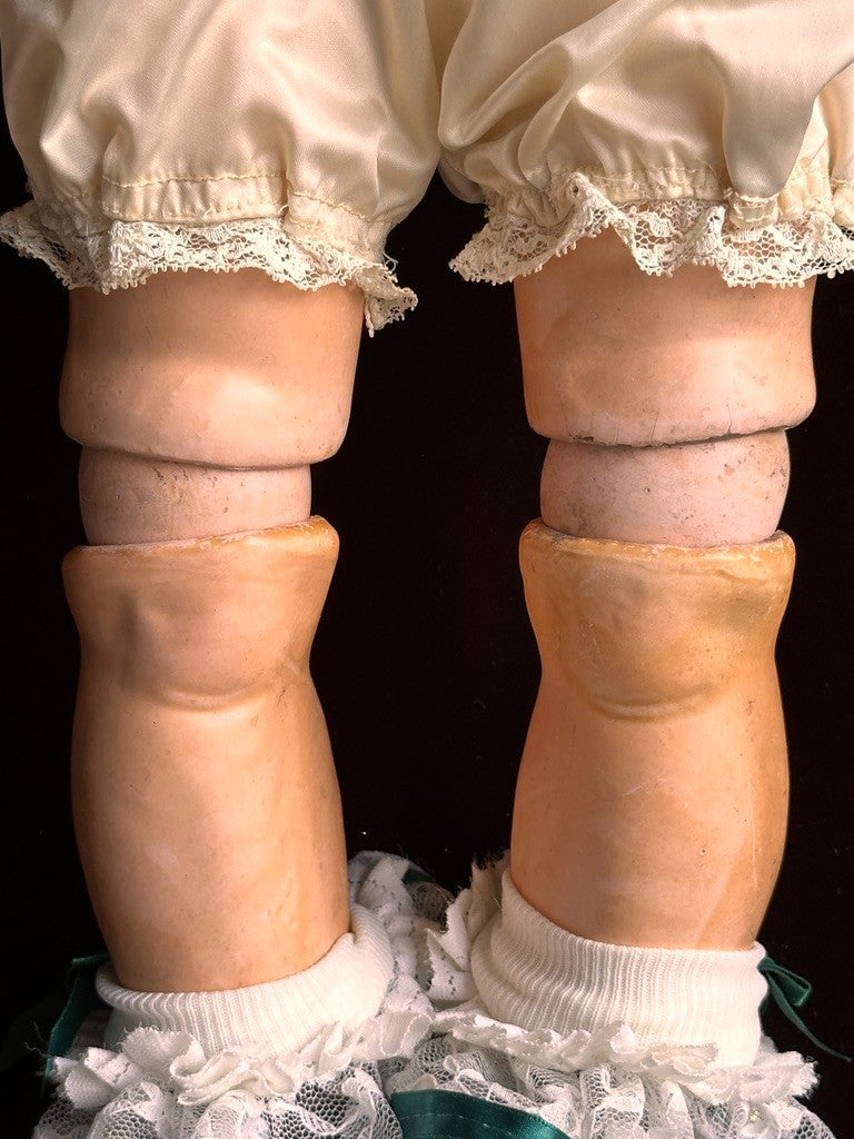 Large Antique German 28" Simon & Halbig Kammer & Reinhardt 73 Bisque Head Doll