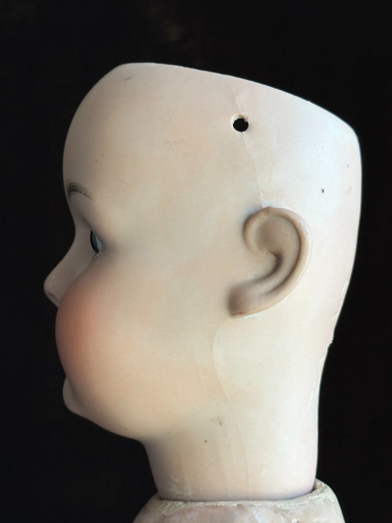 Large Antique German 29” Schoenau & Hoffmeister 914 Bisque Head Doll