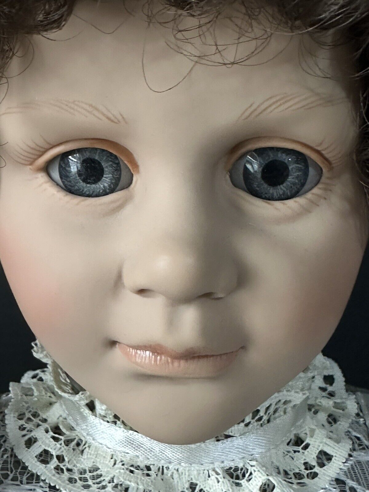 Collectible Fiba Italy 25” Vinyl and Cloth Doll “Agatha”