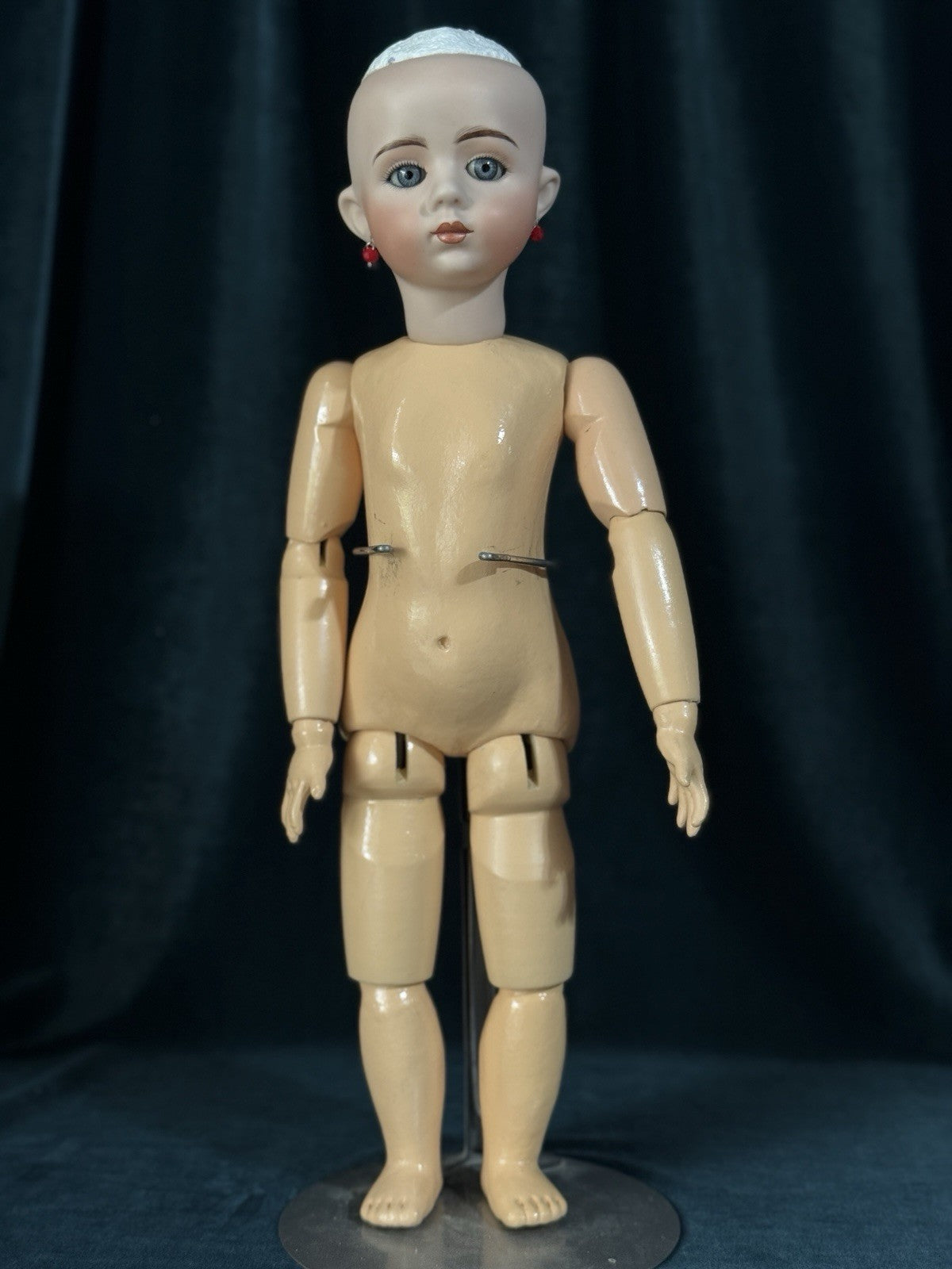 Artist Reproduction of Antique French Albert Marque 17” Doll Porcelain Head